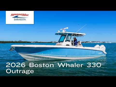 2026 Boston Whaler 330 Outrage 33.0 feet Walk-Through - Features & Buyer's Guide, Clearwater, Florida #1