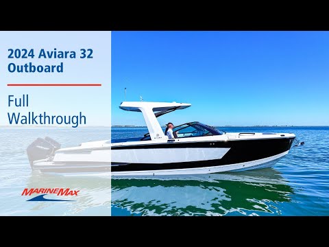 2024 Aviara AV32 Outboard 32.0 feet Walk-Through - Features & Buyer's Guide, Clearwater, Florida #1