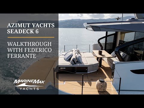 2025 Azimut Seadeck 6 60.0 feet Walk-Through - Features & Buyer's Guide, Clearwater, Florida #1