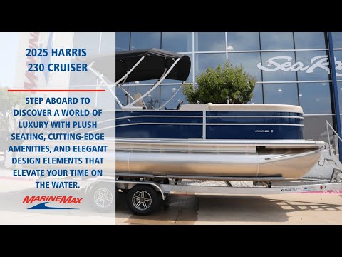 2025 Harris 230 Cruiser 23.0 feet Walk-Through - Features & Buyer's Guide, Clearwater, Florida #1