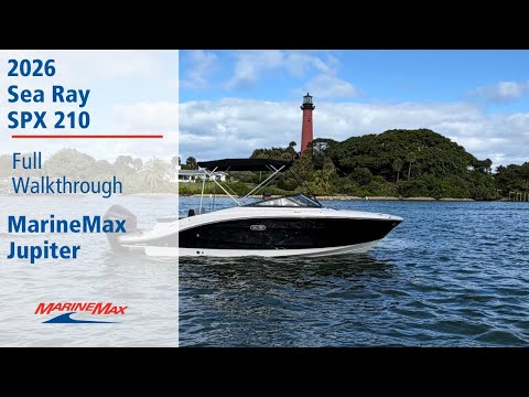 2026 Sea Ray SPX 210 Outboard 21.0 feet Walk-Through - Features & Buyer's Guide, Clearwater, Florida #1