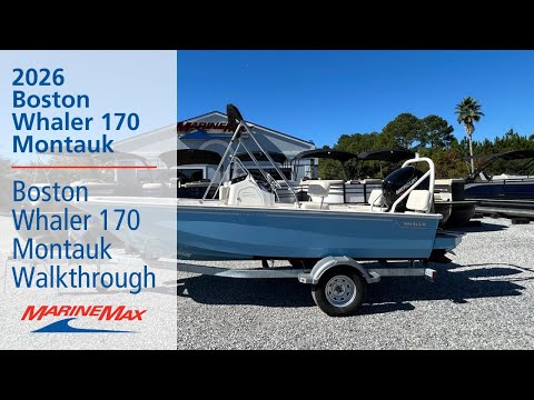 2026 Boston Whaler 170 Montauk 17.0 feet Walk-Through - Features & Buyer's Guide, Clearwater, Florida #1