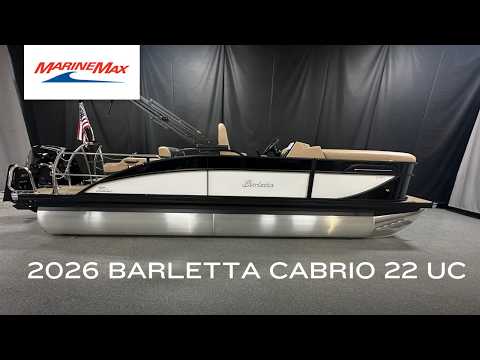 2026 Barletta Cabrio 22 UC 22.0 feet Walk-Through - Features & Buyer's Guide, Clearwater, Florida #1