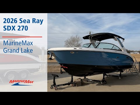 2026 Sea Ray SDX 270 27.0 feet Walk-Through - Features & Buyer's Guide, Clearwater, Florida #1