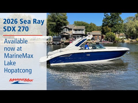 2026 Sea Ray SDX 270 27.0 feet Walk-Through - Features & Buyer's Guide, Clearwater, Florida #1