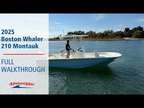 2025 Boston Whaler 210 Montauk 21.0 feet Walk-Through - Features & Buyer's Guide, Clearwater, Florida #1