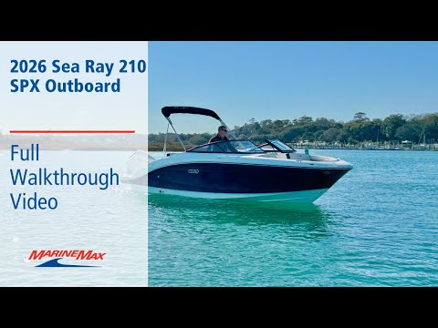 2026 Sea Ray SPX 210 Outboard 21.0 feet Walk-Through - Features & Buyer's Guide, Clearwater, Florida #1
