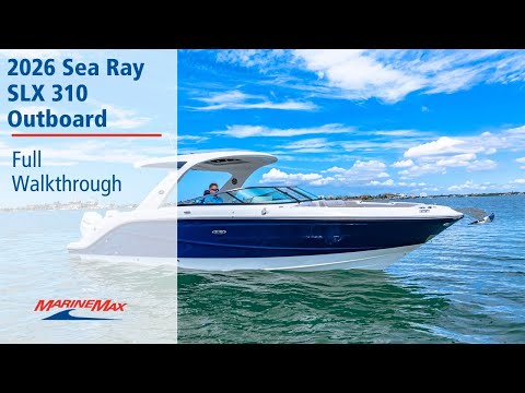 2026 Sea Ray SLX 310 Outboard 31.0 feet Walk-Through - Features & Buyer's Guide, Clearwater, Florida #1