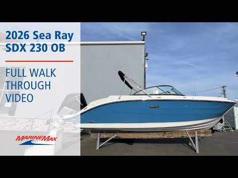 2026 Sea Ray SDX 230 Outboard 23.0 feet Walk-Through - Features & Buyer's Guide, Clearwater, Florida #1