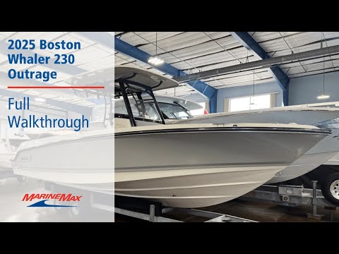 2025 Boston Whaler 230 Outrage 23.0 feet Walk-Through - Features & Buyer's Guide, Clearwater, Florida #1