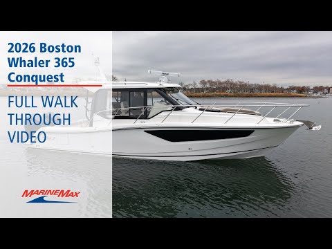 2026 Boston Whaler 365 Conquest 36.0 feet Walk-Through - Features & Buyer's Guide, Clearwater, Florida #1