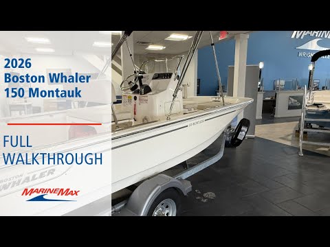 2026 Boston Whaler 150 Montauk 15.0 feet Walk-Through - Features & Buyer's Guide, Clearwater, Florida #1