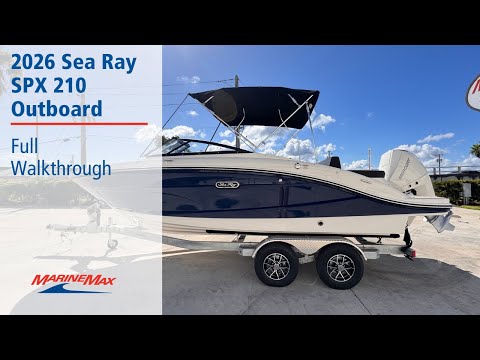 2026 Sea Ray SPX 210 Outboard 21.0 feet Walk-Through - Features & Buyer's Guide, Clearwater, Florida #1