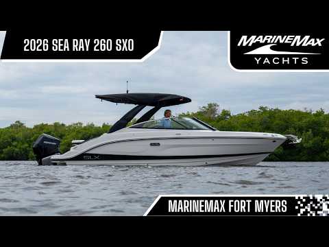 2026 Sea Ray SLX 260 Outboard 26.0 feet Walk-Through - Features & Buyer's Guide, Clearwater, Florida #1