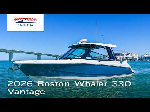 2026 Boston Whaler 330 Vantage 33.0 feet Walk-Through - Features & Buyer's Guide, Clearwater, Florida #1
