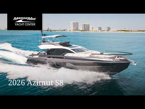 2026 Azimut S8 80.0 feet Walk-Through - Features & Buyer's Guide, Clearwater, Florida #1