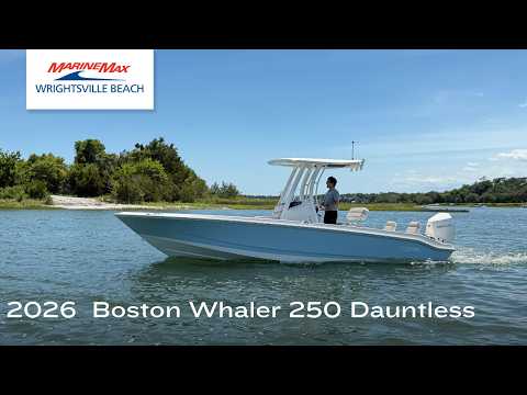 2026 Boston Whaler 250 Dauntless 25.0 feet Walk-Through - Features & Buyer's Guide, Clearwater, Florida #1