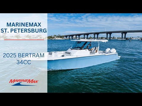 2025 Bertram 34CC 34.0 feet Walk-Through - Features & Buyer's Guide, Clearwater, Florida #1