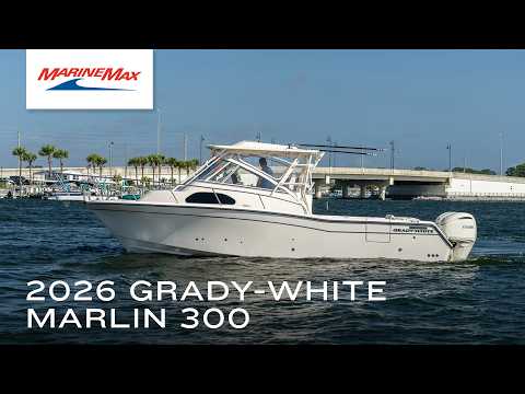 2026 Grady-White Marlin 300 30.0 feet Walk-Through - Features & Buyer's Guide, Clearwater, Florida #1