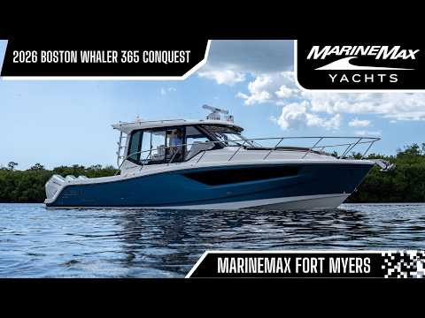 2026 Boston Whaler 365 Conquest 36.0 feet Walk-Through - Features & Buyer's Guide, Clearwater, Florida #1