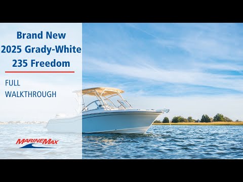 2025 Grady-White Freedom 235 23.0 feet Walk-Through - Features & Buyer's Guide, Clearwater, Florida #1