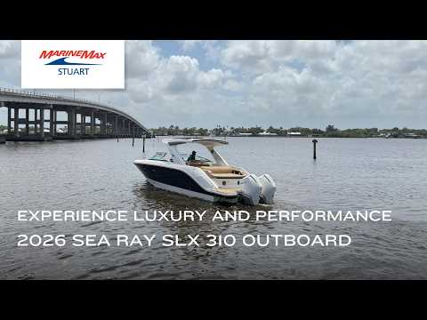 2026 Sea Ray SLX 310 Outboard 31.0 feet Walk-Through - Features & Buyer's Guide, Clearwater, Florida #1