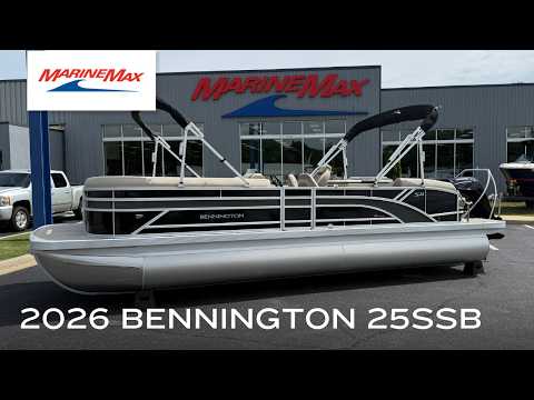 2026 Bennington 25SSB DINETTE 25.0 feet Walk-Through - Features & Buyer's Guide, Clearwater, Florida #1