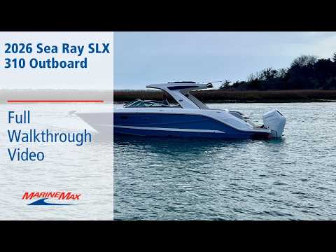 2026 Sea Ray SLX 310 Outboard 31.0 feet Walk-Through - Features & Buyer's Guide, Clearwater, Florida #1