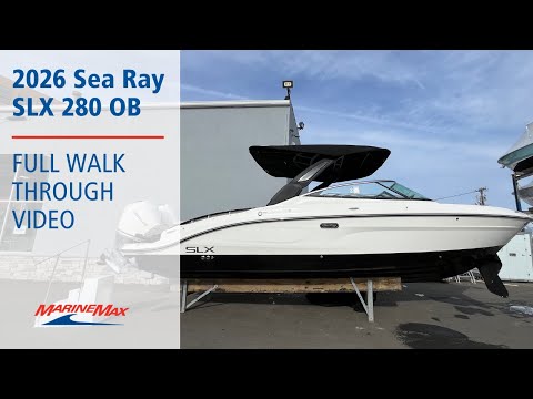 2026 Sea Ray SLX 280 Outboard 28.0 feet Walk-Through - Features & Buyer's Guide, Clearwater, Florida #1