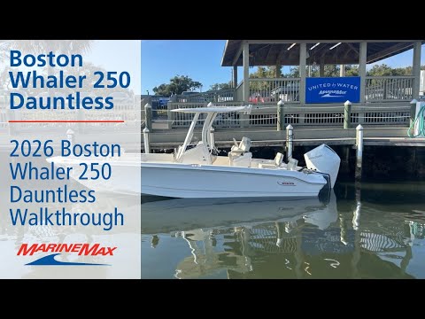 2026 Boston Whaler 250 Dauntless 25.0 feet Walk-Through - Features & Buyer's Guide, Clearwater, Florida #1