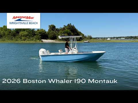 2026 Boston Whaler 190 Montauk 19.0 feet Walk-Through - Features & Buyer's Guide, Clearwater, Florida #1