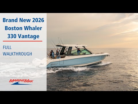 2026 Boston Whaler 330 Vantage 33.0 feet Walk-Through - Features & Buyer's Guide, Clearwater, Florida #1