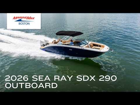 2026 Sea Ray SDX 290 Outboard 29.0 feet Walk-Through - Features & Buyer's Guide, Clearwater, Florida #1
