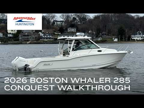 2026 Boston Whaler 285 Conquest 28.0 feet Walk-Through - Features & Buyer's Guide, Clearwater, Florida #1