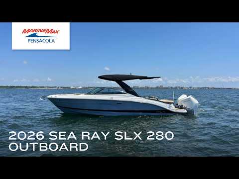 2026 Sea Ray SLX 280 Outboard 28.0 feet Walk-Through - Features & Buyer's Guide, Clearwater, Florida #1