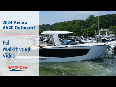 2024 Aviara AV40 Outboard 40.0 feet Walk-Through - Features & Buyer's Guide, Clearwater, Florida #1