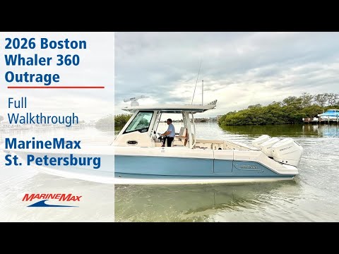 2026 Boston Whaler 360 Outrage 36.0 feet Walk-Through - Features & Buyer's Guide, Clearwater, Florida #1