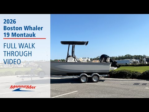 2026 Boston Whaler 190 Montauk 19.0 feet Walk-Through - Features & Buyer's Guide, Clearwater, Florida #1