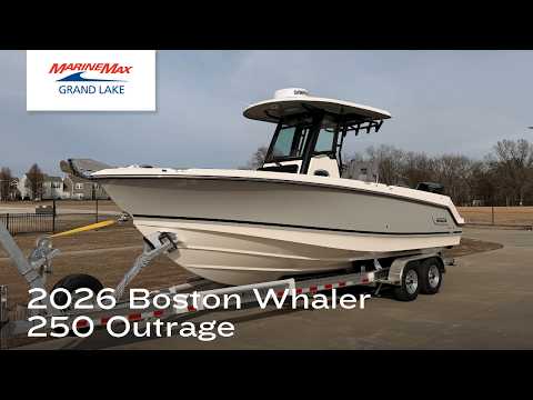 2026 Boston Whaler 250 Outrage 25.0 feet Walk-Through - Features & Buyer's Guide, Clearwater, Florida #1