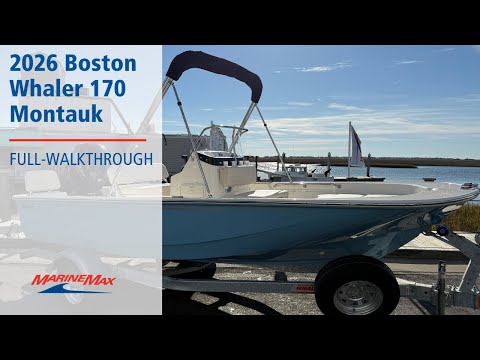 2026 Boston Whaler 170 Montauk 17.0 feet Walk-Through - Features & Buyer's Guide, Clearwater, Florida #1