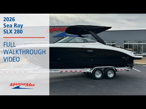 2026 Sea Ray SLX 280 28.0 feet Walk-Through - Features & Buyer's Guide, Clearwater, Florida #1